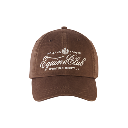 Equine Club Cap Chocolate