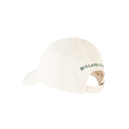 Equine Club Cap Racing Green Ecru