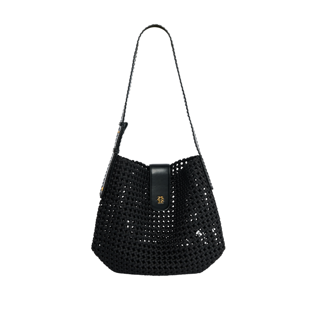 HC Woven Tote Black