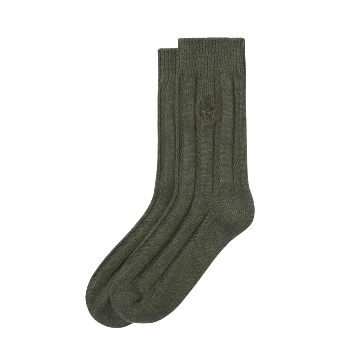 Hicks &amp; Brown Socks Olive Green