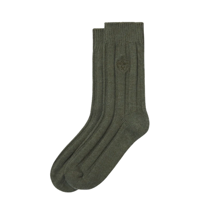 Hicks &amp; Brown Socks Olive Green