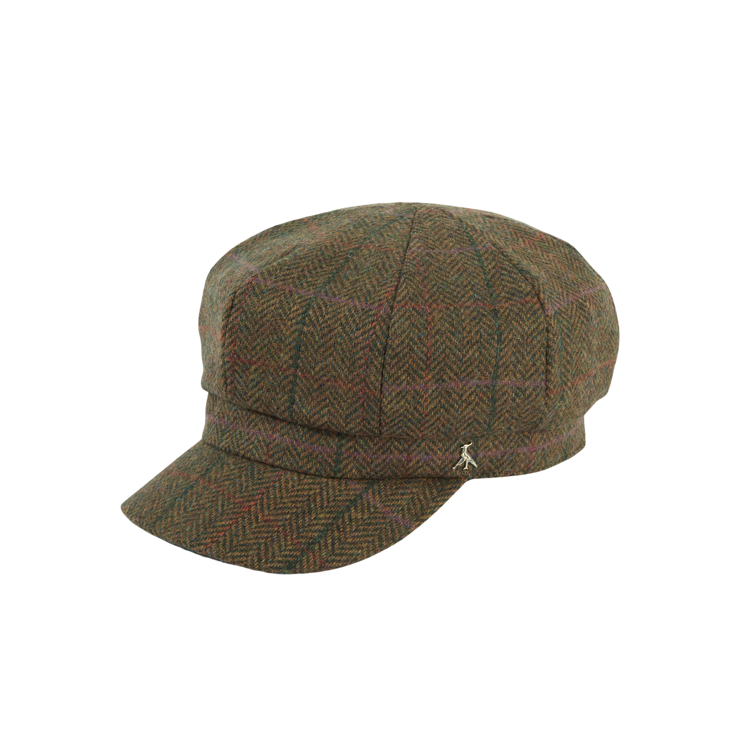 Higham Tweed Ladies Baker Boy Fern