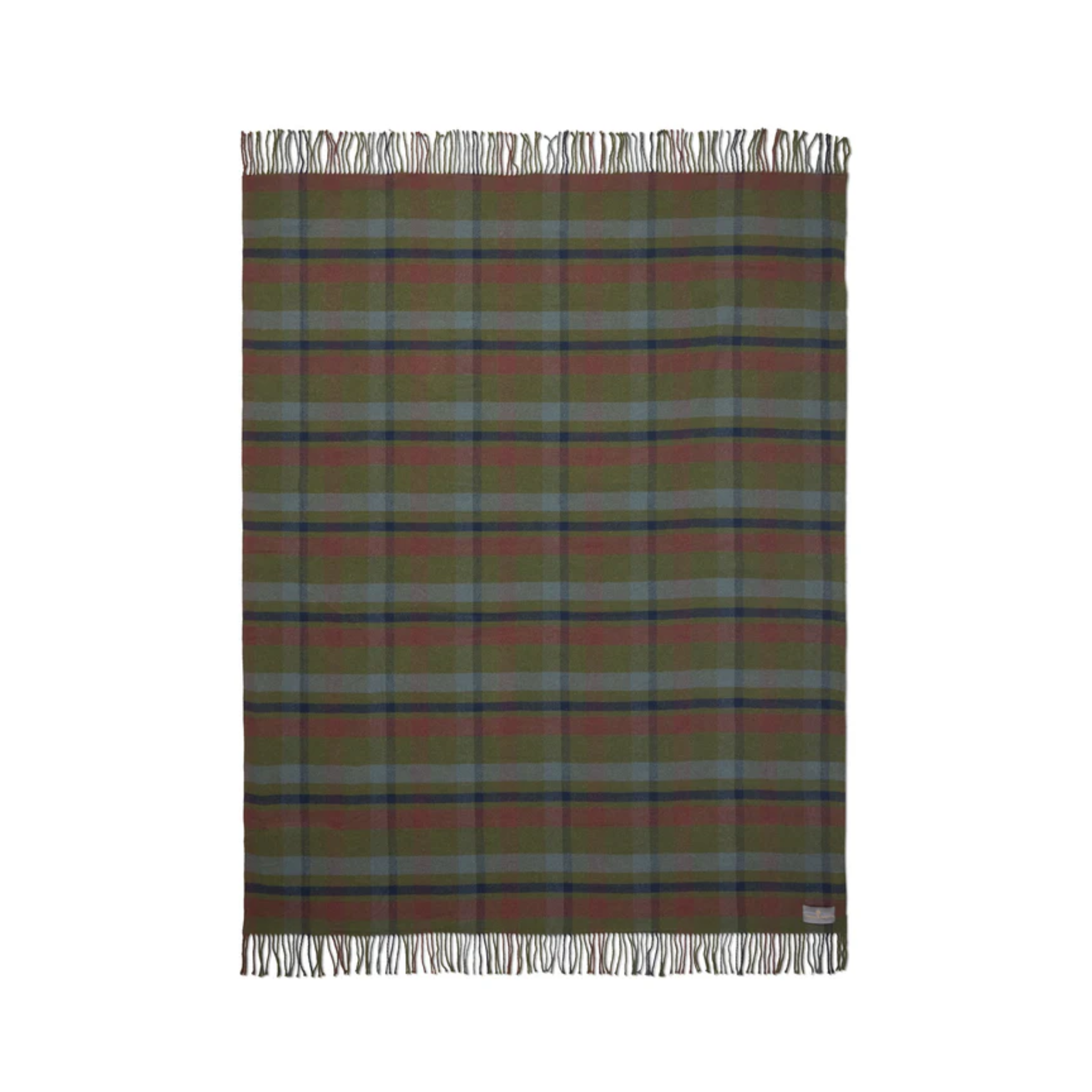 Hicks &amp; Brown Outdoor Blanket Green Check
