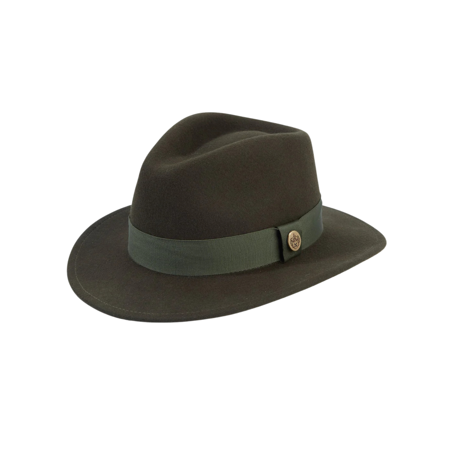 Norfolk Fedora Olive Green