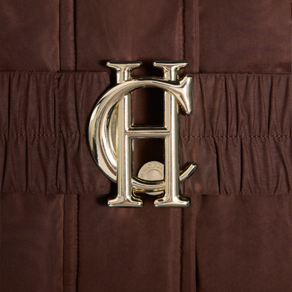 Arosa Luxe Longline Coat Walnut