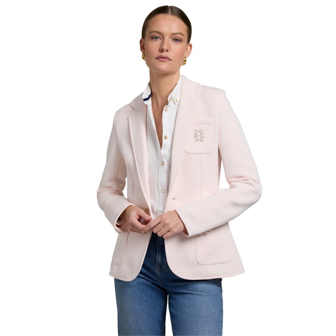 Cambridge Blazer Palest Pink