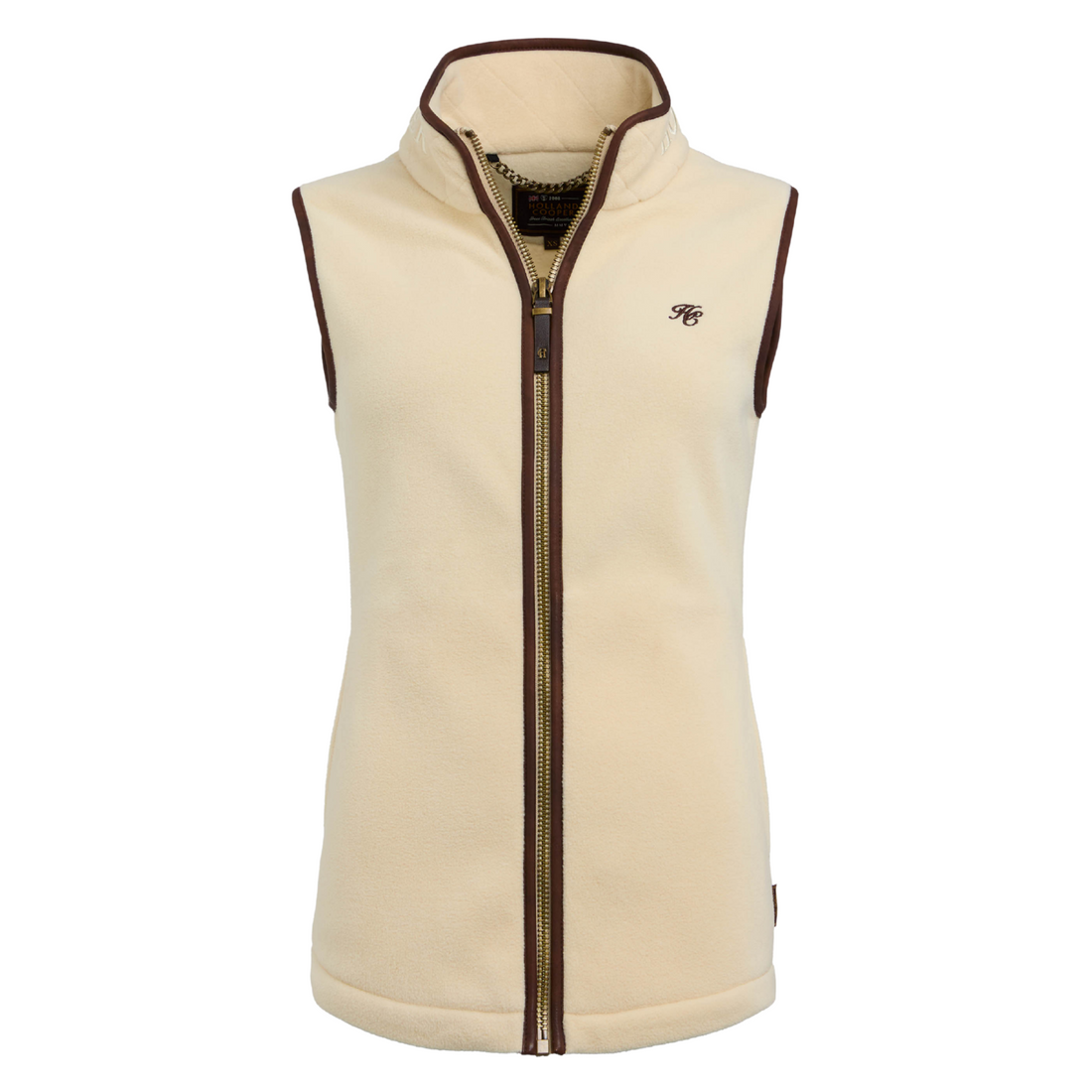 Country Fleece Gilet Cream