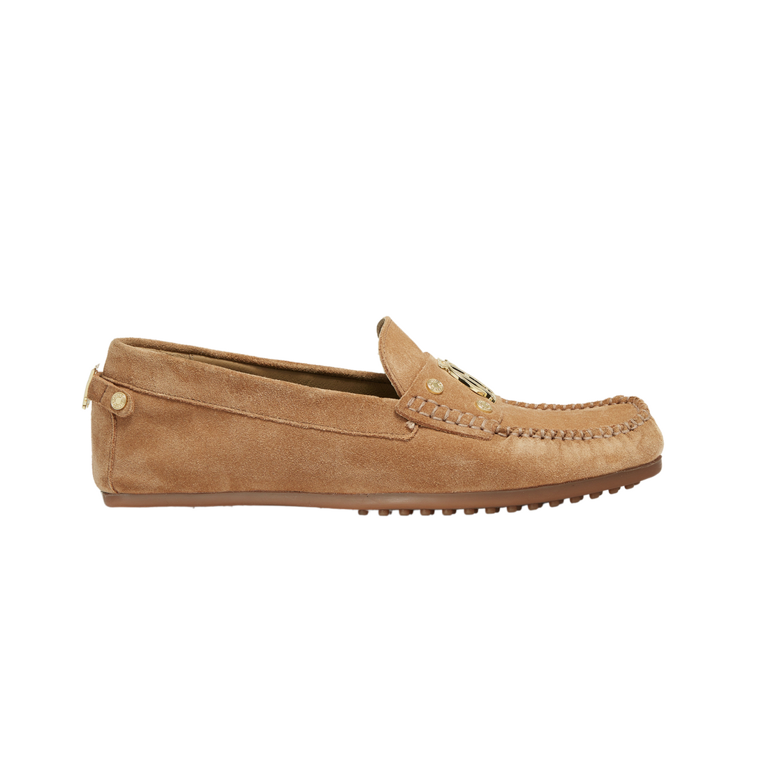 The Driving Loafer Taupe Suede