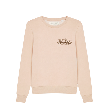 Essential Crew Neck Sweat Stone