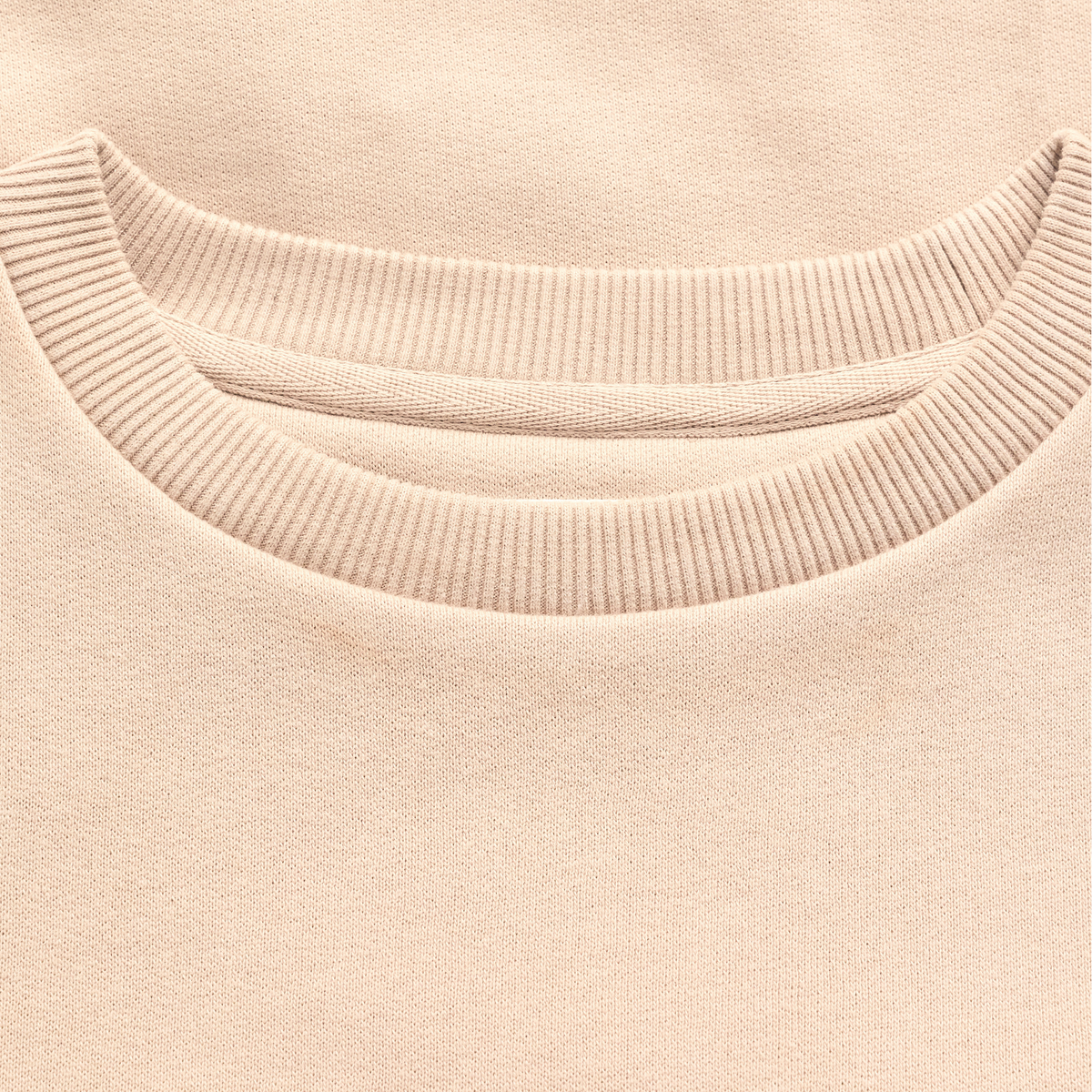 Essential Crew Neck Sweat Stone