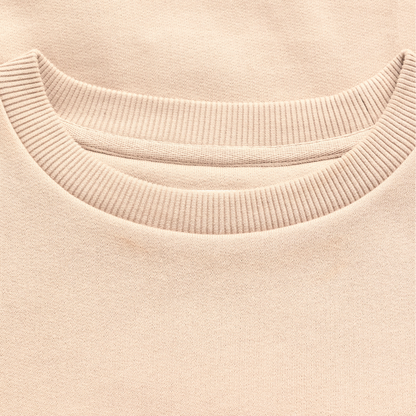 Essential Crew Neck Sweat Stone