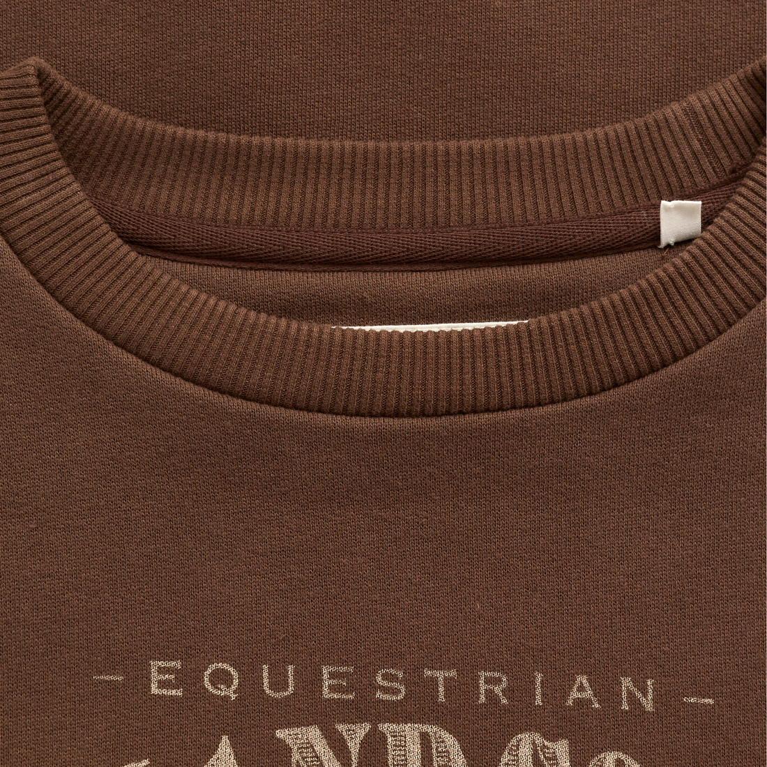 Essential Crew Neck Sweat Chestnut