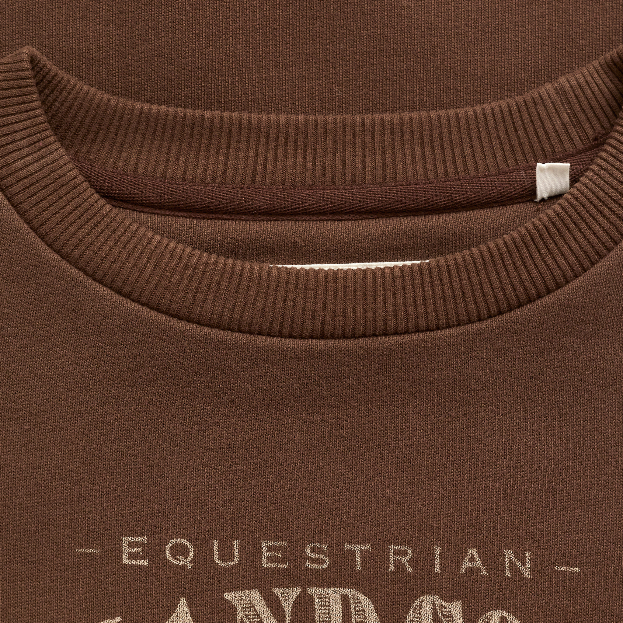 Essential Crew Neck Sweat Chestnut