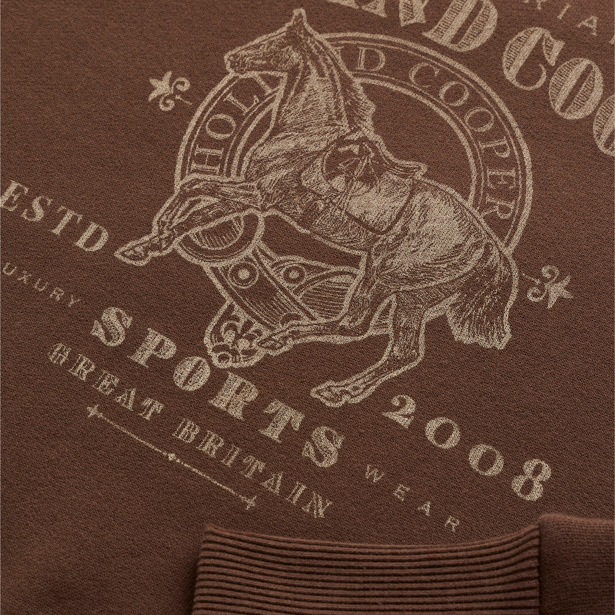 Essential Crew Neck Sweat Chestnut
