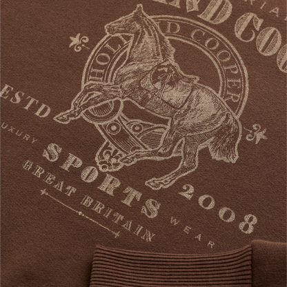 Essential Crew Neck Sweat Chestnut