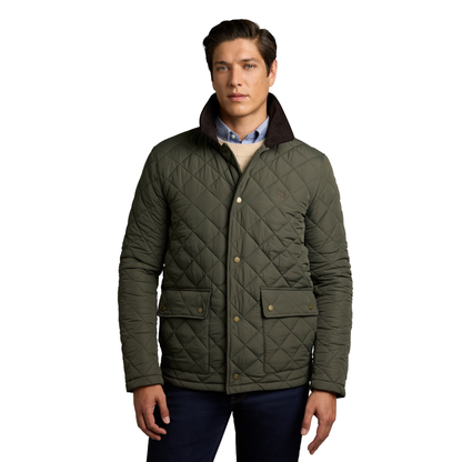 Country Quilted Jacket Khaki