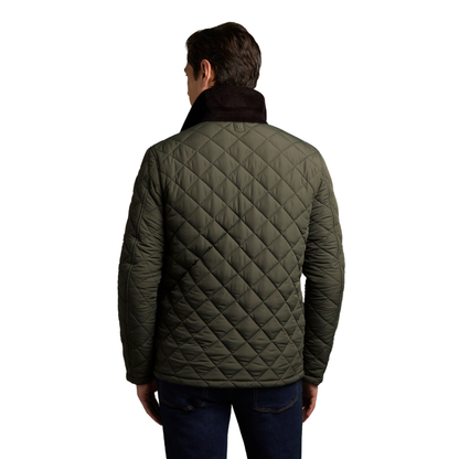 Country Quilted Jacket Khaki