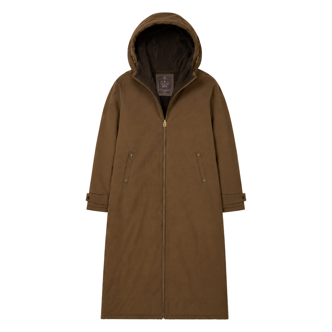One-Size Waterproof Coat Chestnut