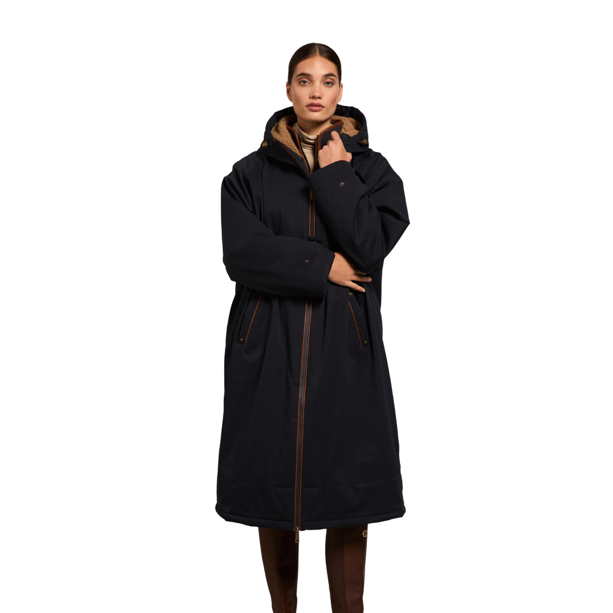 One-Size Waterproof Coat Ink Navy
