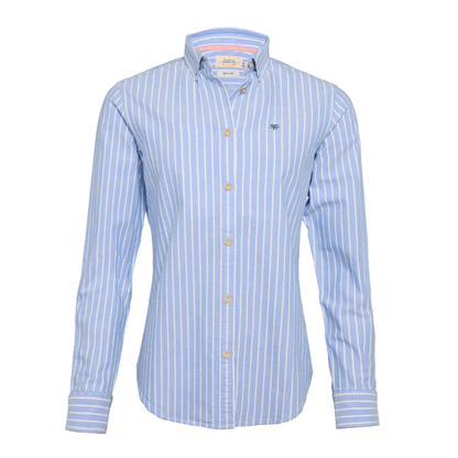 Oxford Shirt Sky Blue Stripe