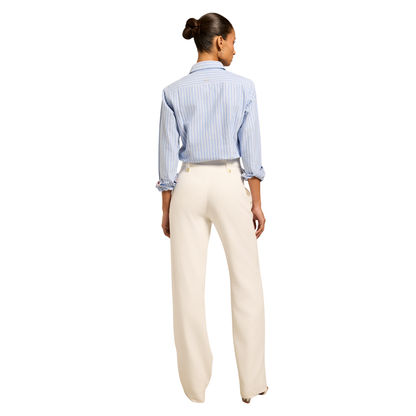 Oxford Shirt Sky Blue Stripe