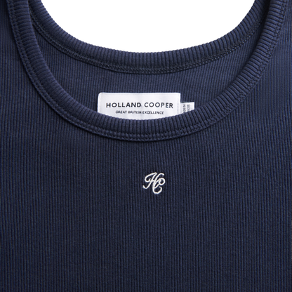 Rebecca Long Sleeve Top Ink Navy