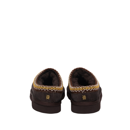 Ultra Low Shearling Mule Chocolate