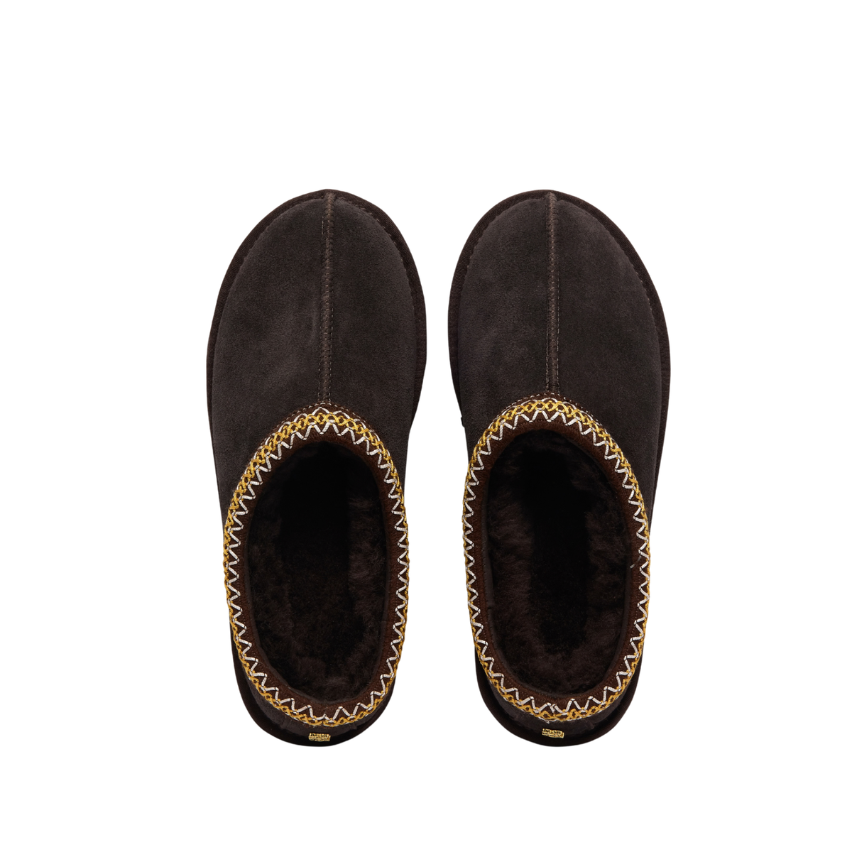 Ultra Low Shearling Mule Chocolate