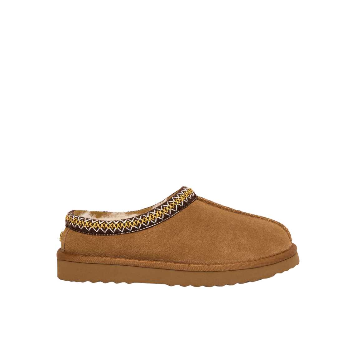 Ultra Low Shearling Mule Tan