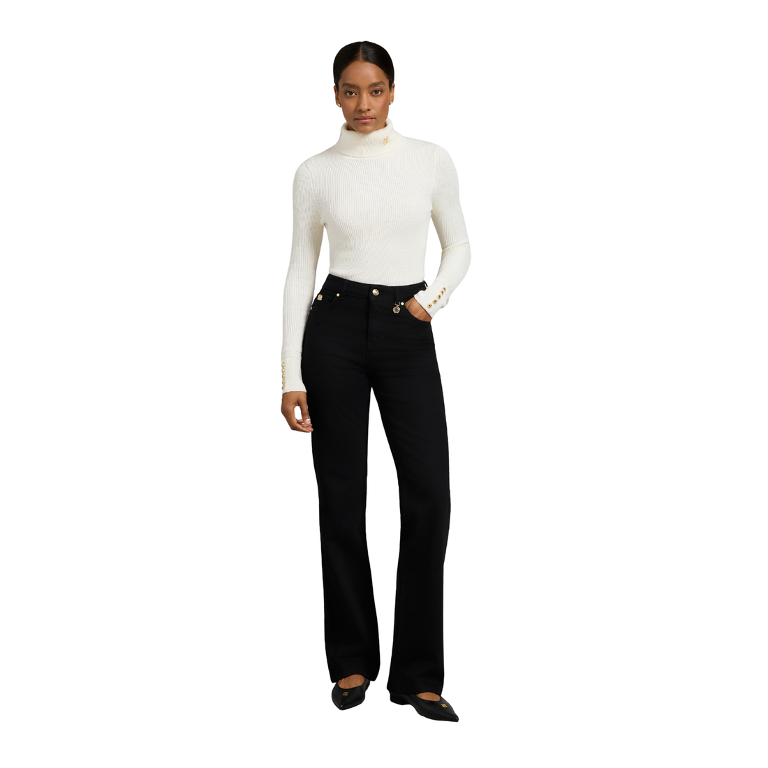 Classic Straight Jean Stay Black