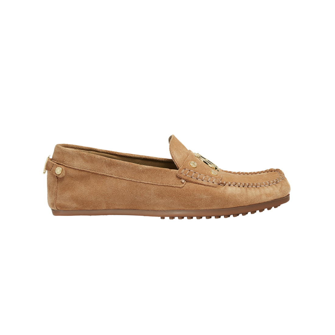 The Driving Loafer Taupe Suede