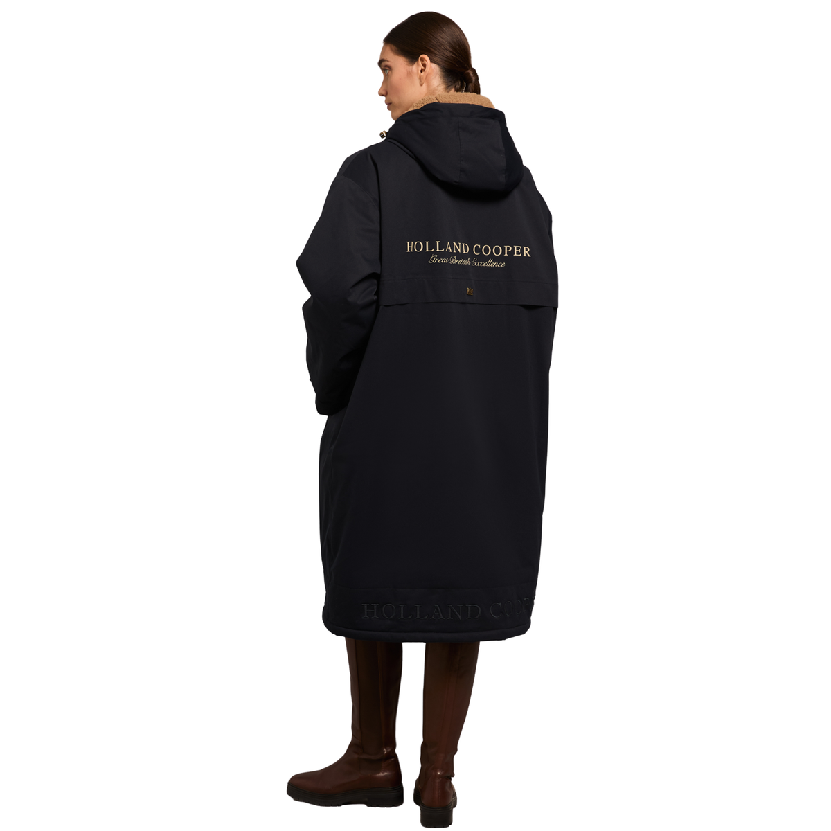 One-Size Waterproof Coat Ink Navy