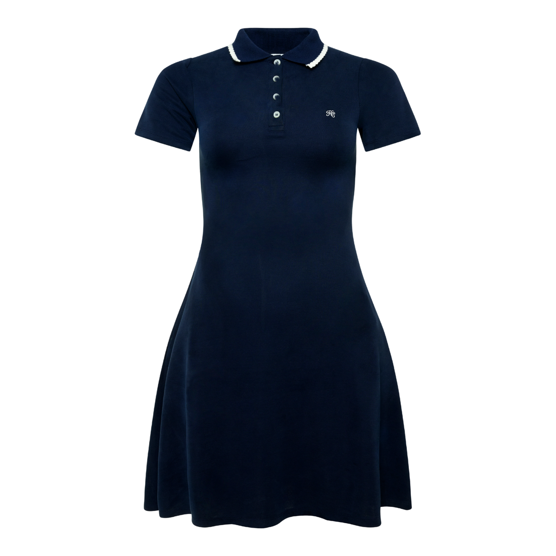 Jilly Polo Dress Washed Navy