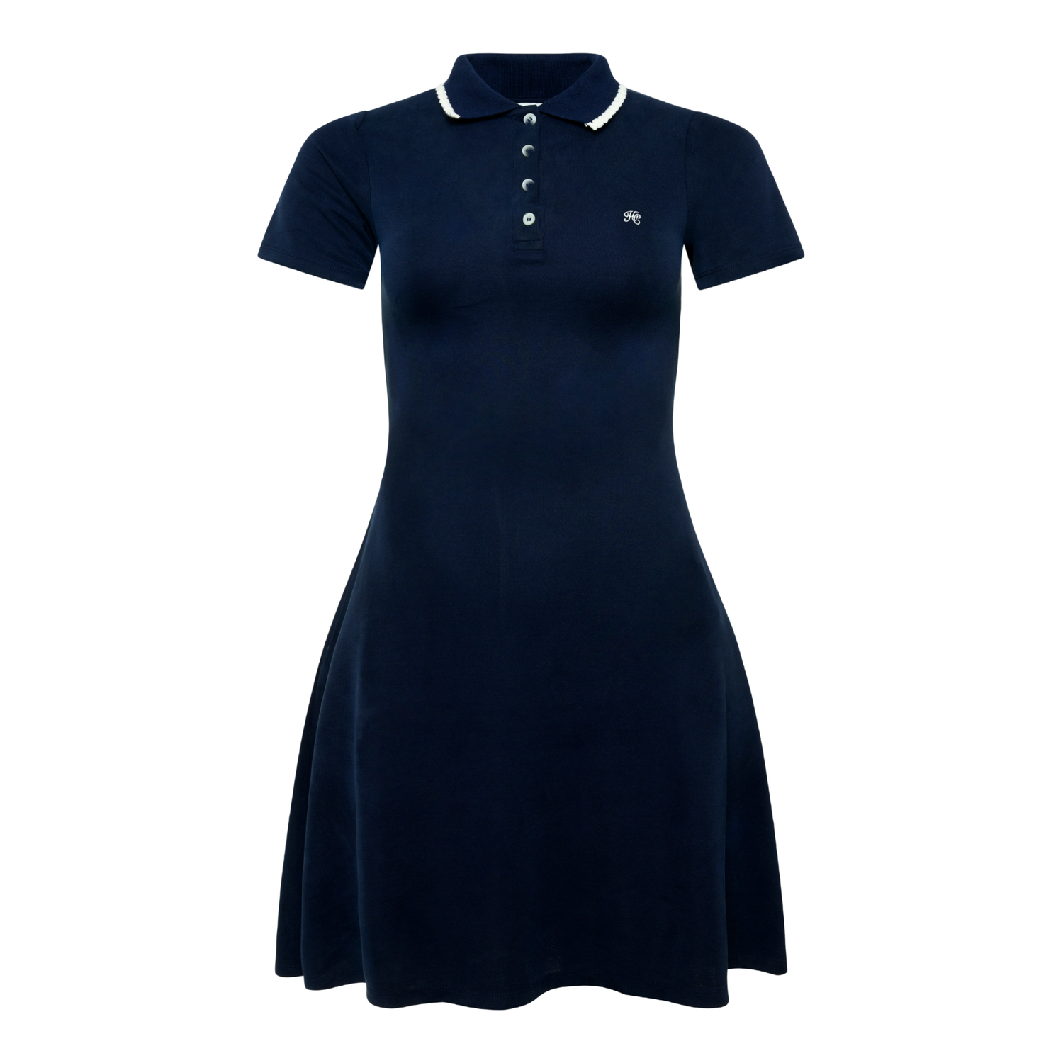 Jilly Polo Dress Washed Navy