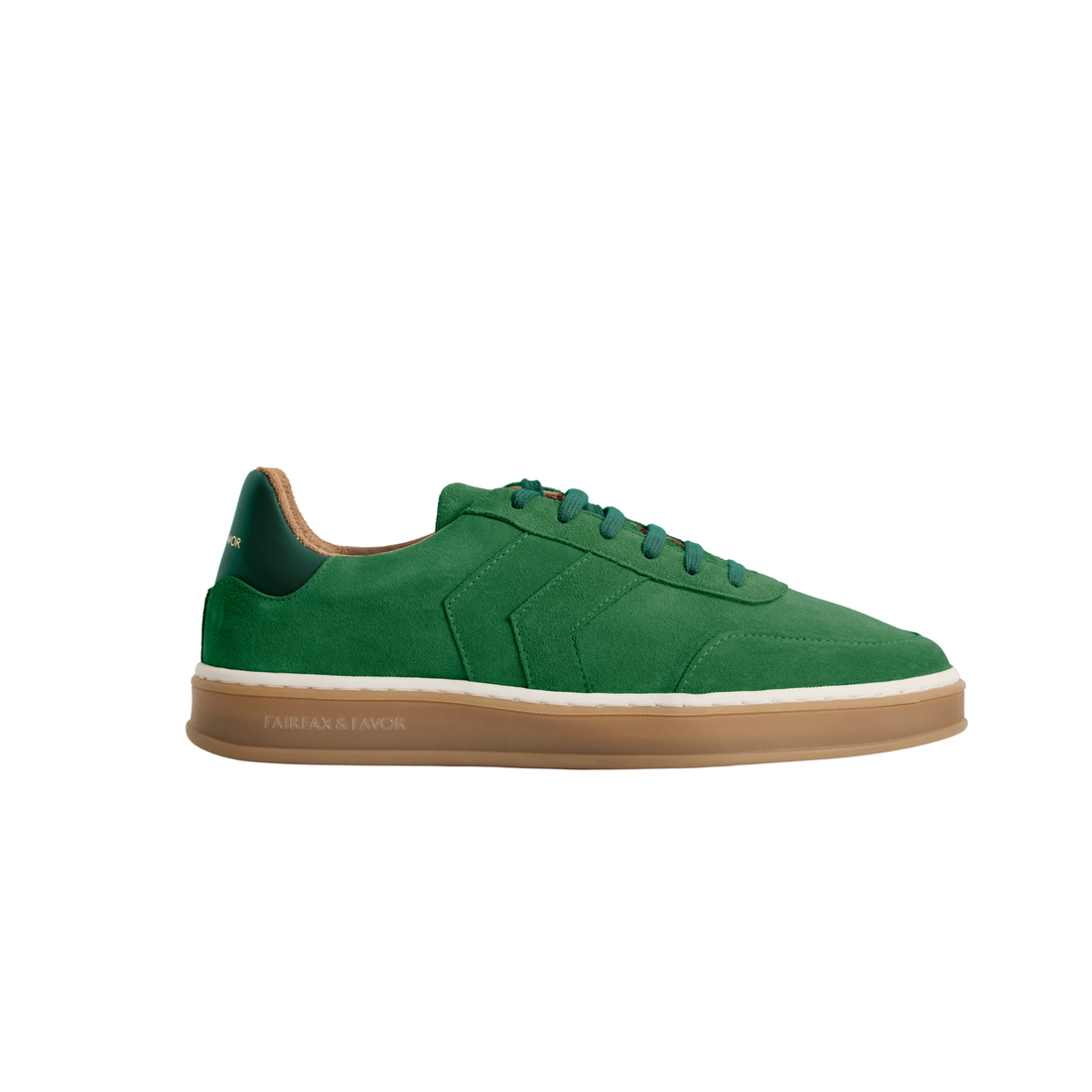 Kendrick Trainer Clover Green Suede