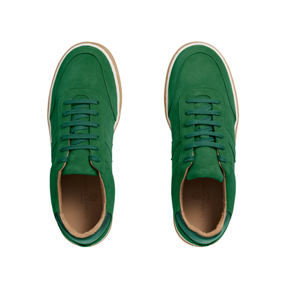 Kendrick Trainer Clover Green Suede