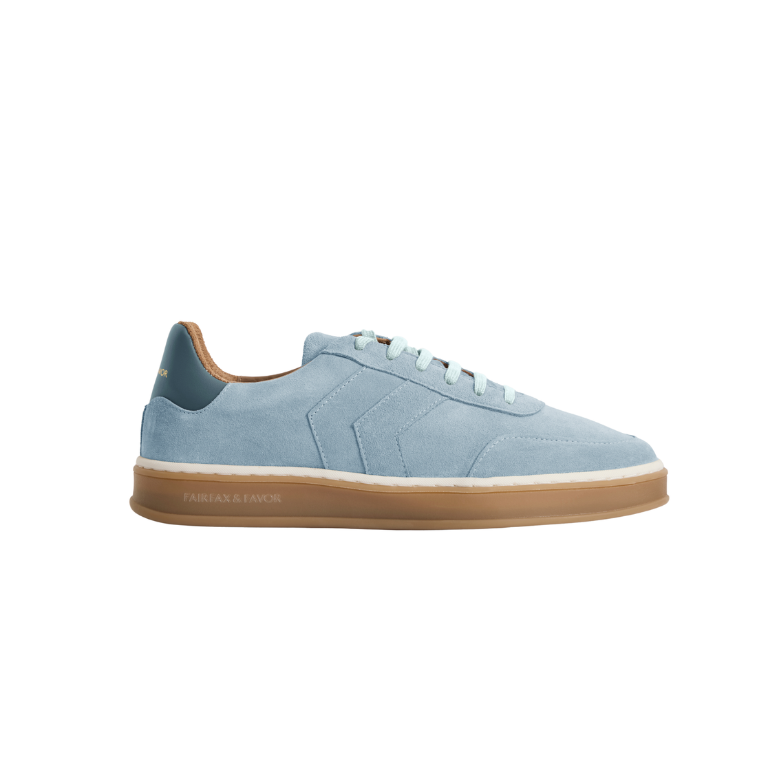 Kendrick Trainer Sky Blue Suede