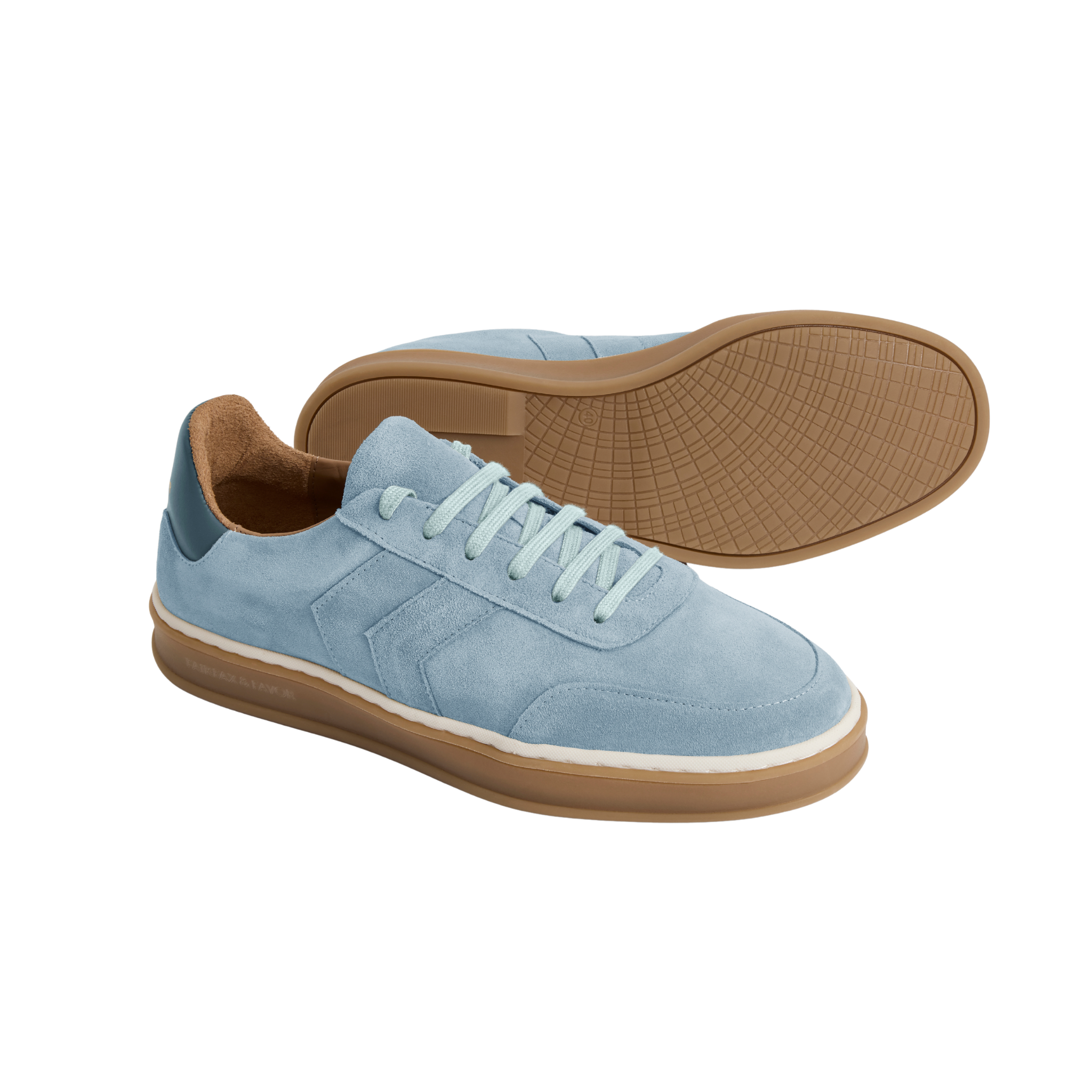 Kendrick Trainer Sky Blue Suede