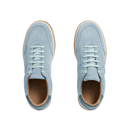 Kendrick Trainer Sky Blue Suede