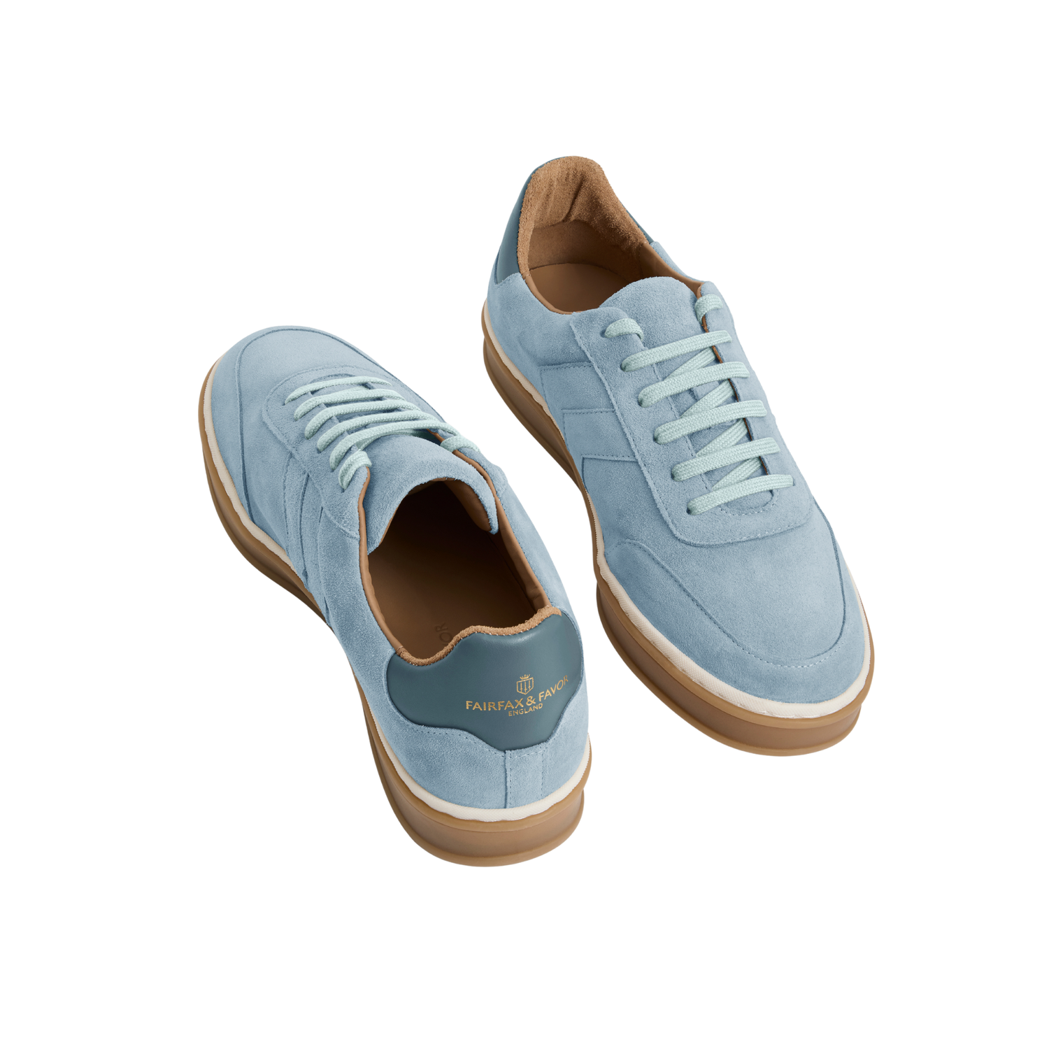 Kendrick Trainer Sky Blue Suede