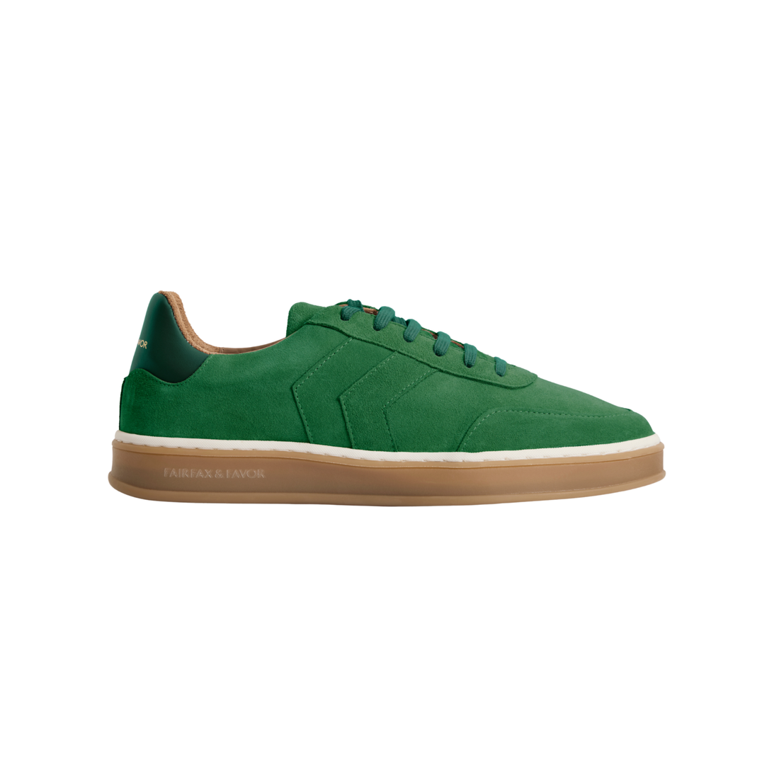 Kendrick Trainer Clover Green Suede