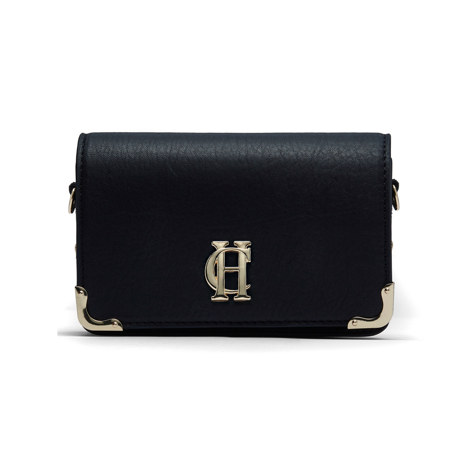Kensington Crossbody Bag Black Leather