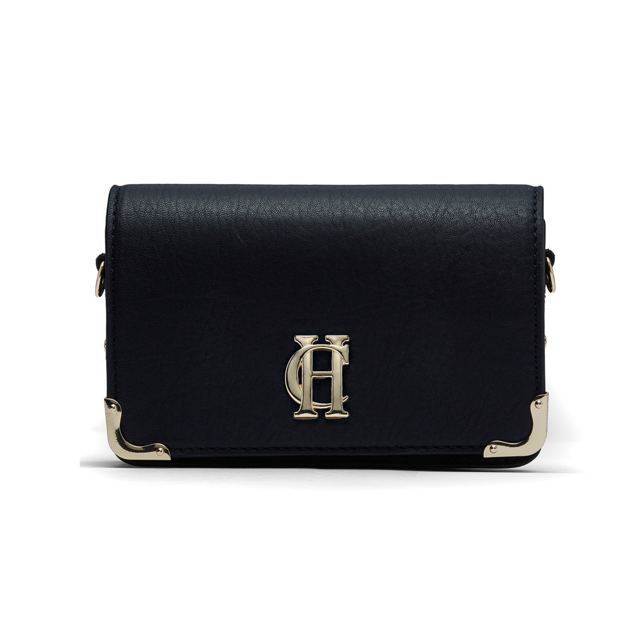 Kensington Crossbody Bag Black Leather