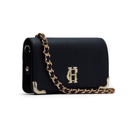 Kensington Crossbody Bag Black Leather