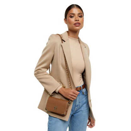Kensington Crossbody Bag Tan Leather