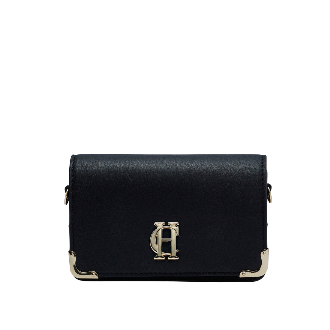 Kensington Crossbody Bag Black Leather