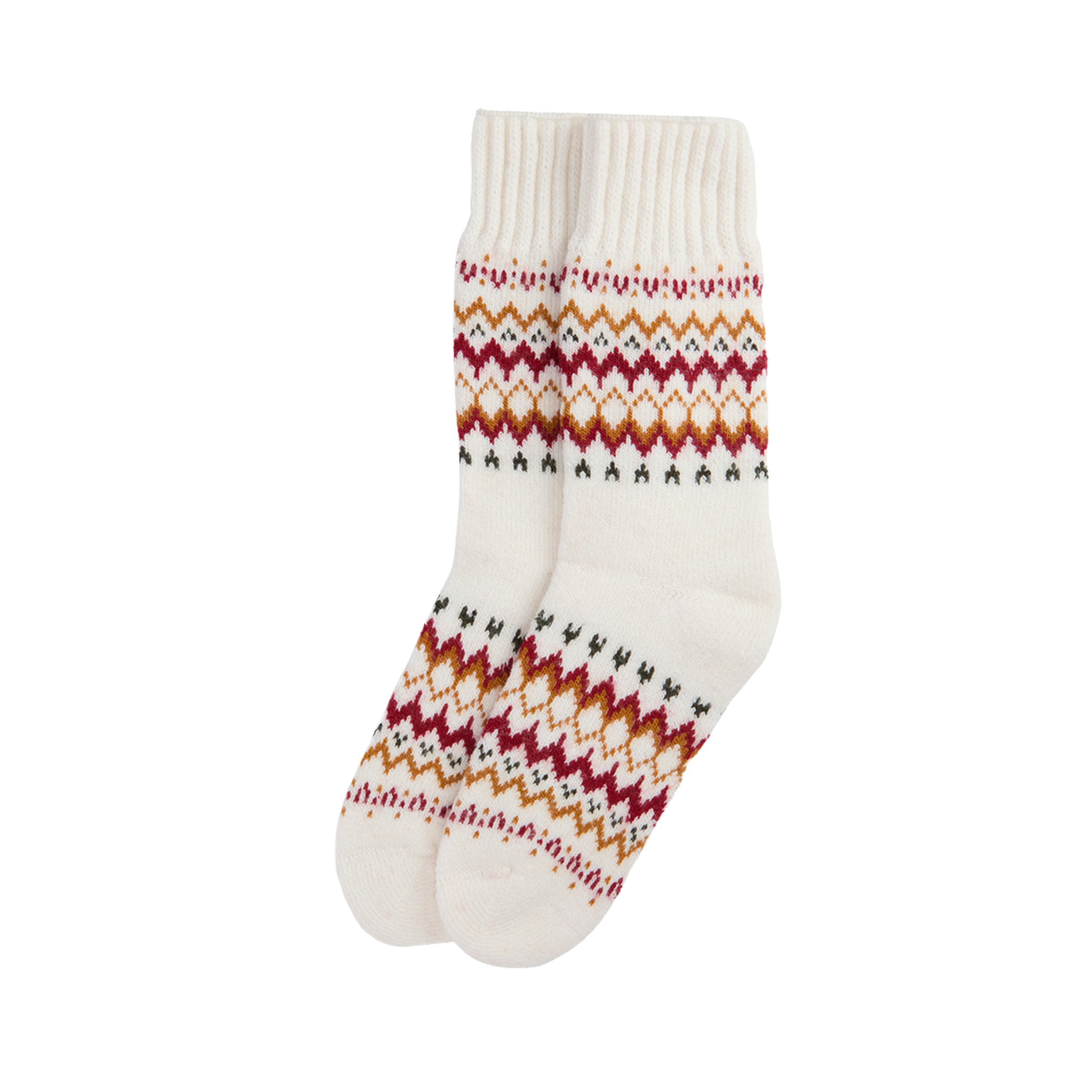 Barbour Kingsford Fair Isle Sock Cloud