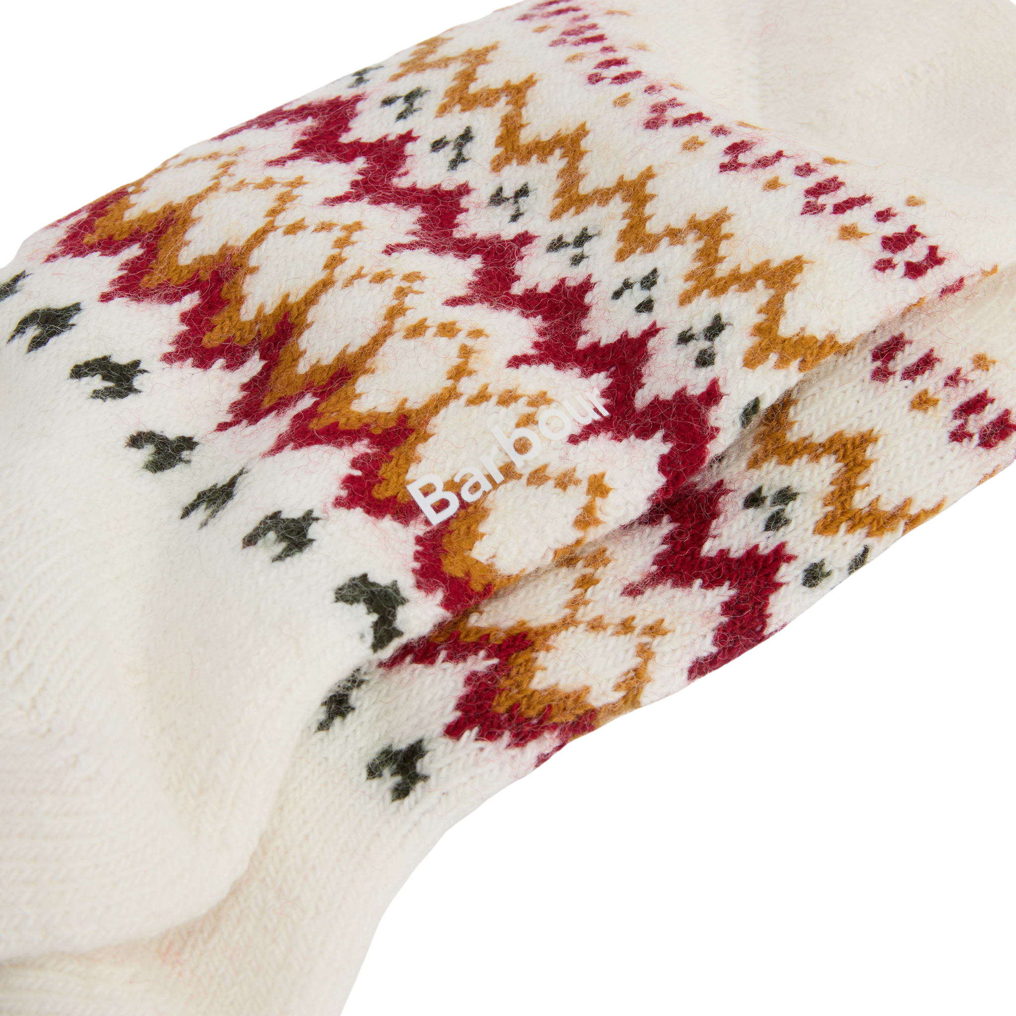 Barbour Kingsford Fair Isle Sock Cloud