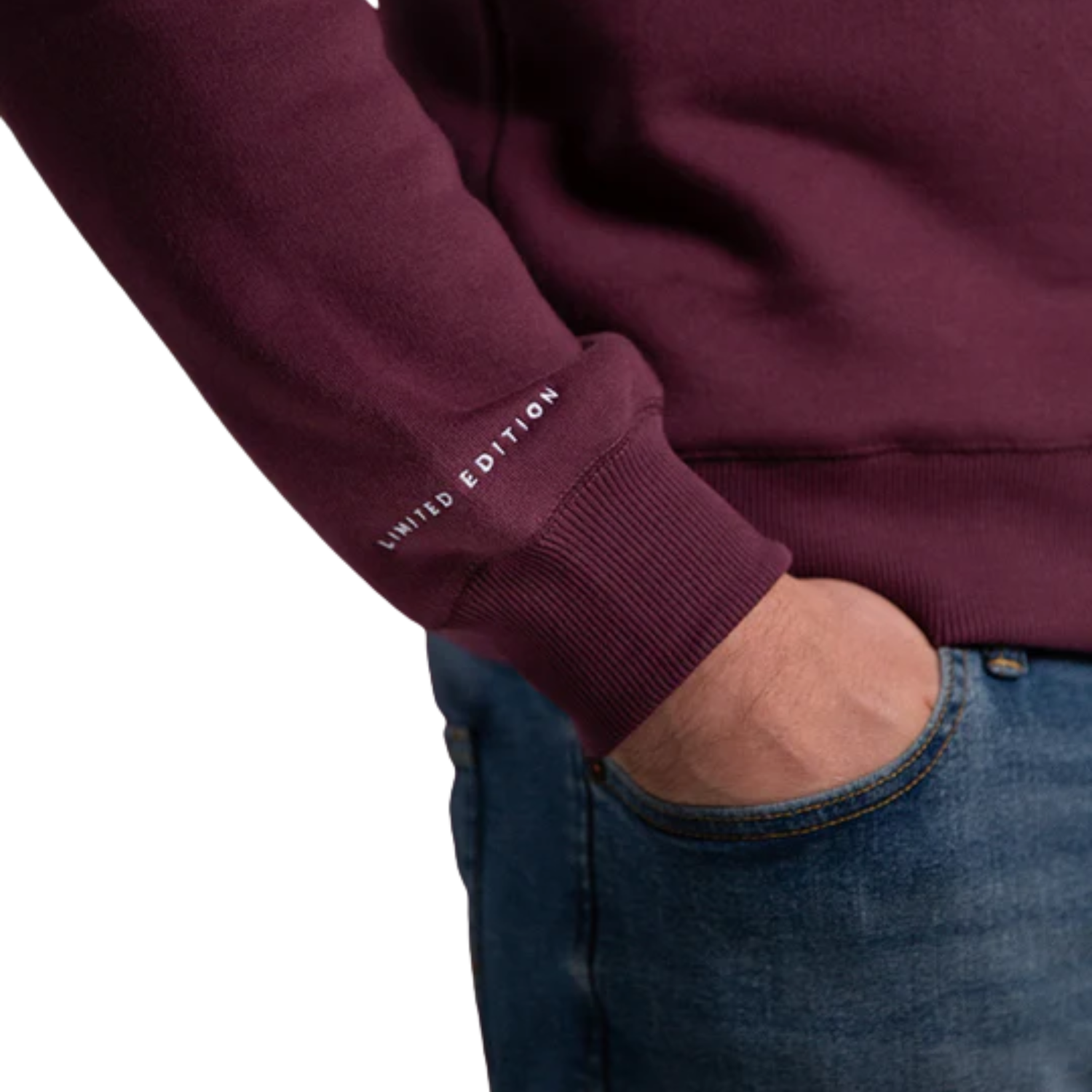 Kingswear Unisex Quarter Zip Berry - Limited Edition