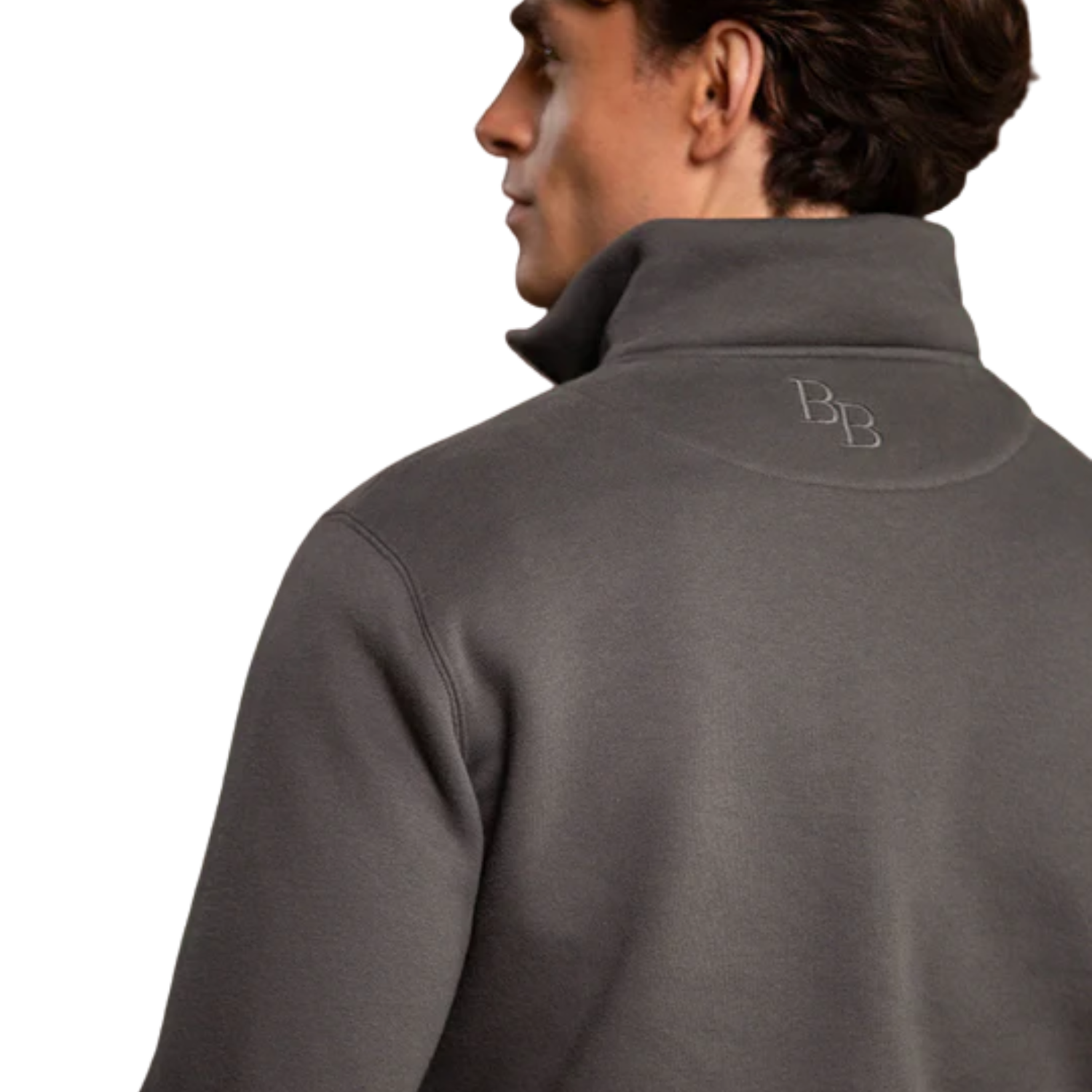 Kingswear Unisex Quarter Zip Charcoal - Limited Edition